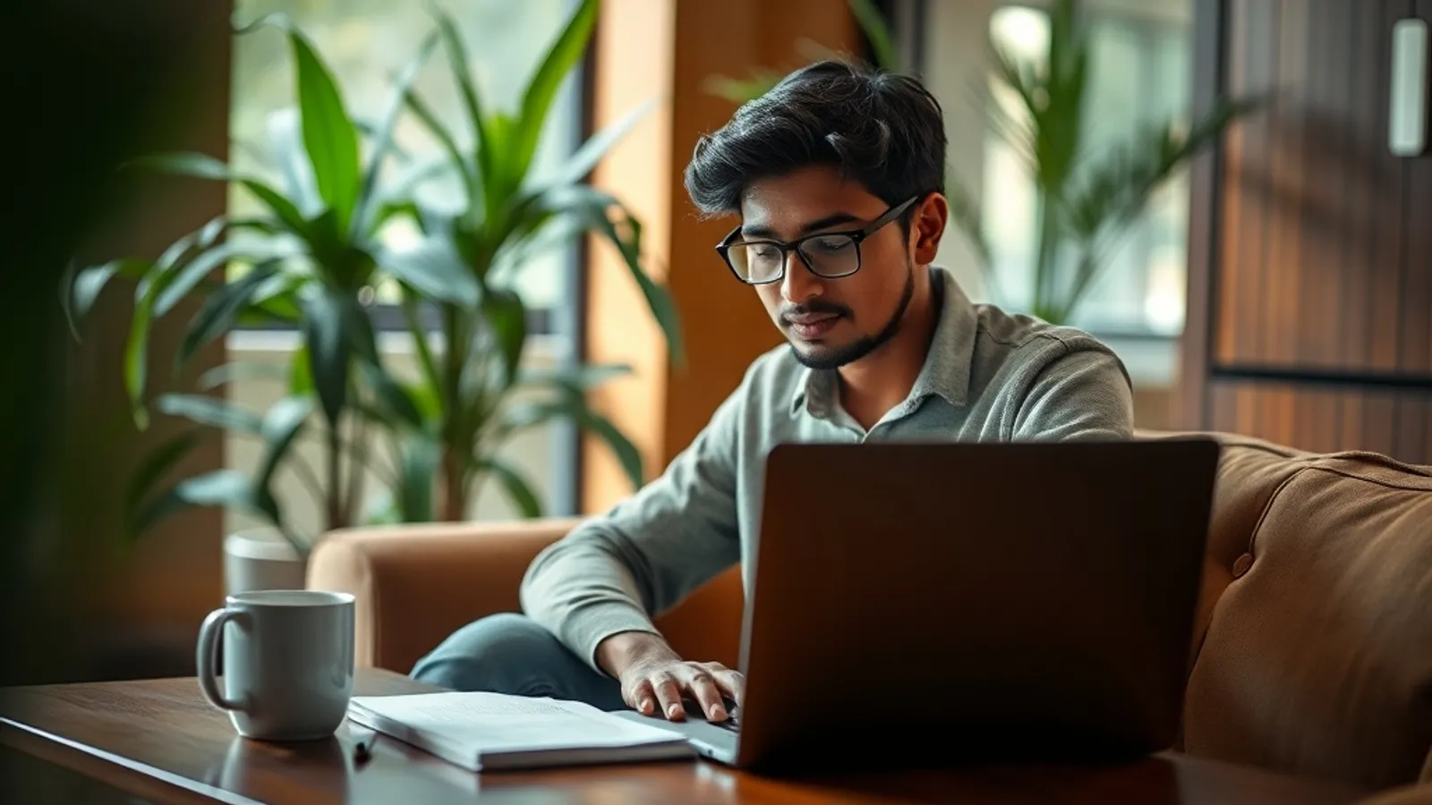 Applicant comparing JAIN Online MBA against SRM on a laptop in India
