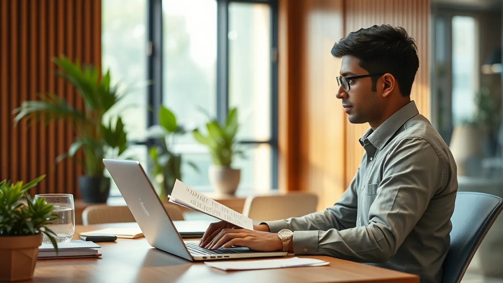JAIN Online admissions topic illustration in a modern Indian setting